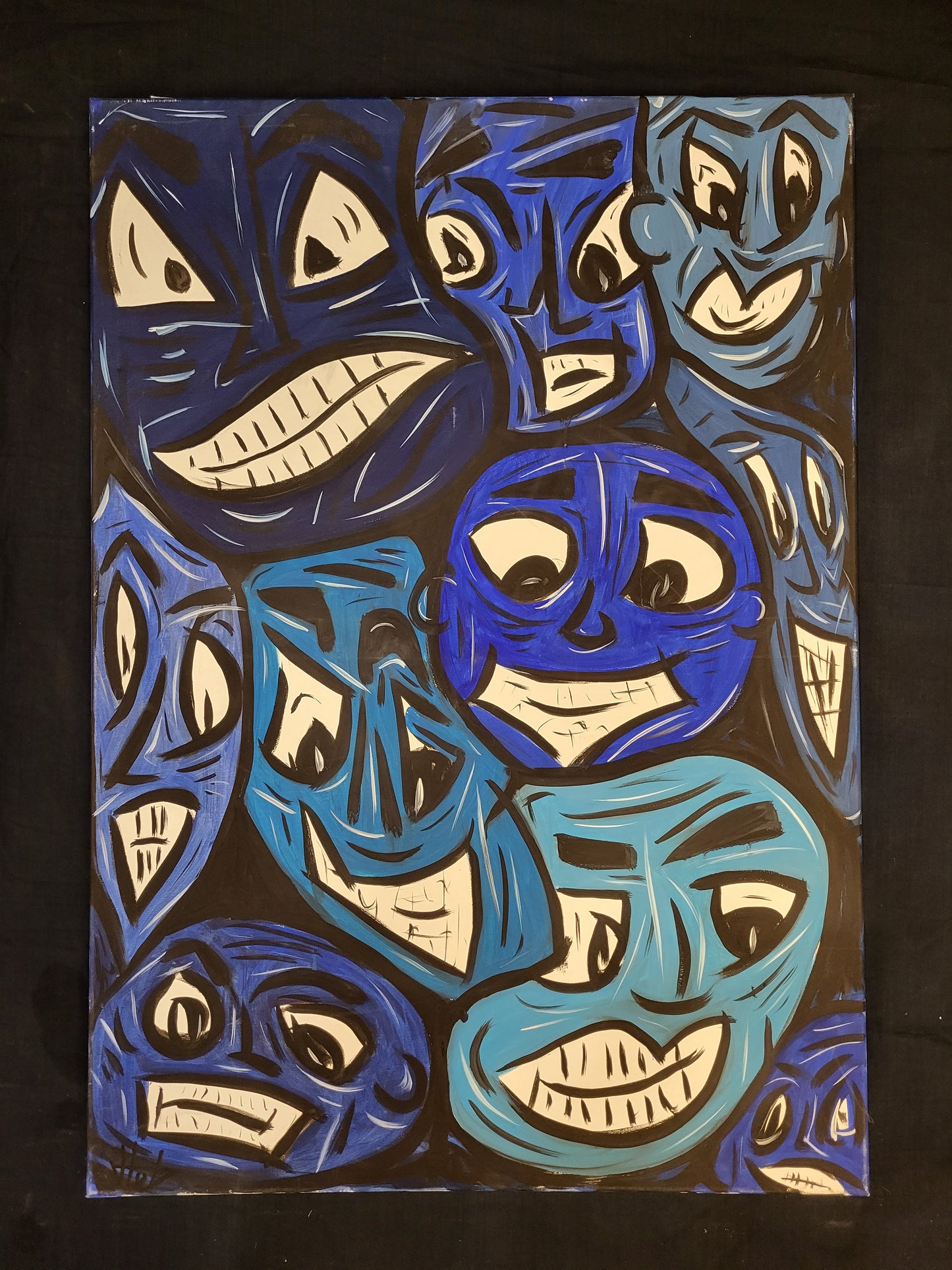 Réunion de cadres bleus